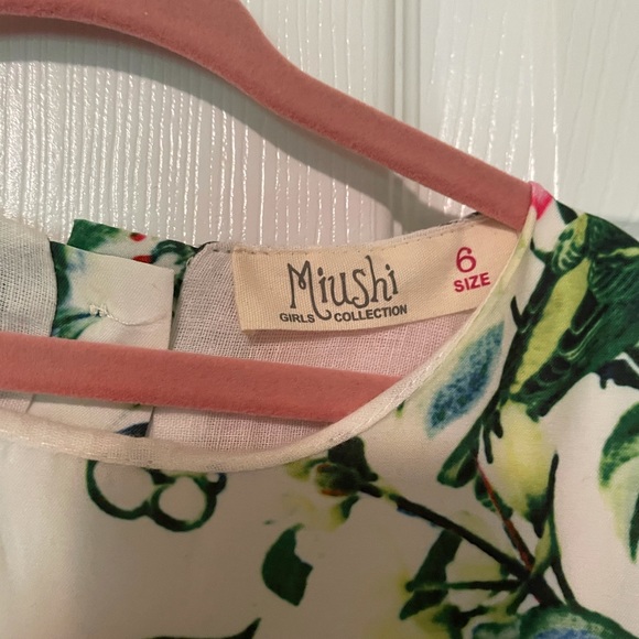 NEW without tag Miushi Girls Summer Dress size 6 - Picture 6 of 6